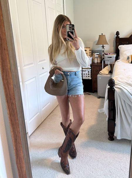 Melie Bianco. Handbag. Purse. Freebird boots. Cowboy boots. Forever 21. Rollas denim jean shorts. #outfit #fashion #style #ootd #ootn #outfitoftheday #fashionstyle  #outfitinspiration #outfitinspo #tryon #tryonhaul #fashionblogger #microinfluencer #fyp #lookbook #outfitideas #currentlywearing #styleinspo #outfitinspiration outfit, outfit of the day, outfit inspo, outfit ideas, styling, try on, fashion, affordable fashion. 

#LTKU #LTKitbag #LTKshoecrush