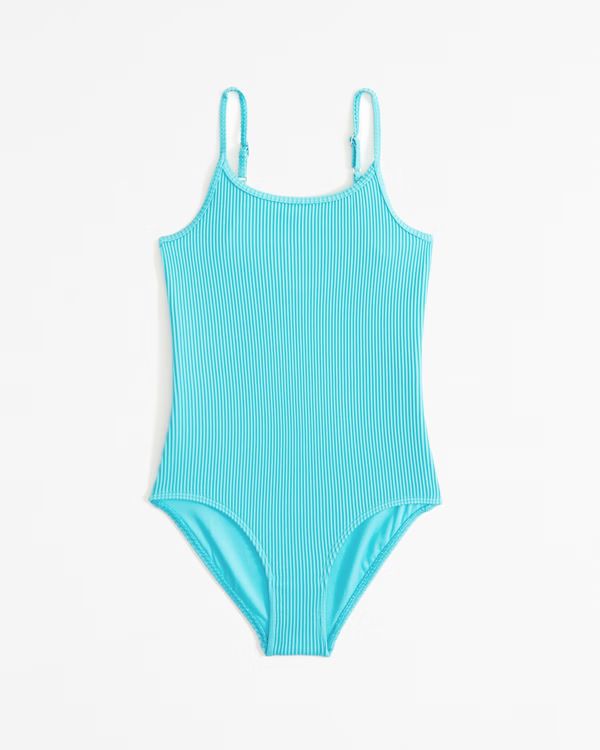 scoopneck one-piece swimsuit | Abercrombie & Fitch (US)