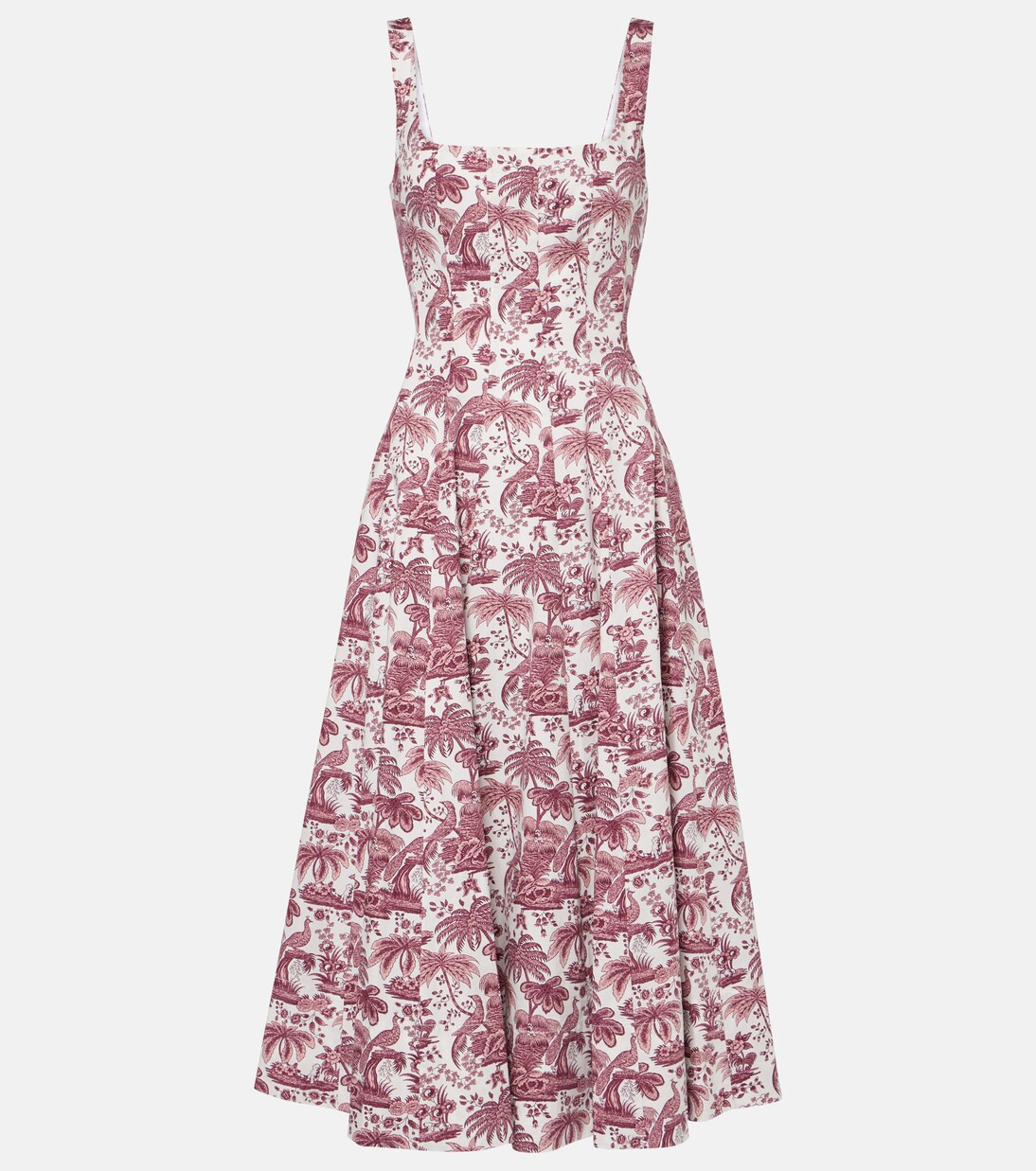 Wells printed cotton midi dress | Mytheresa (UK)