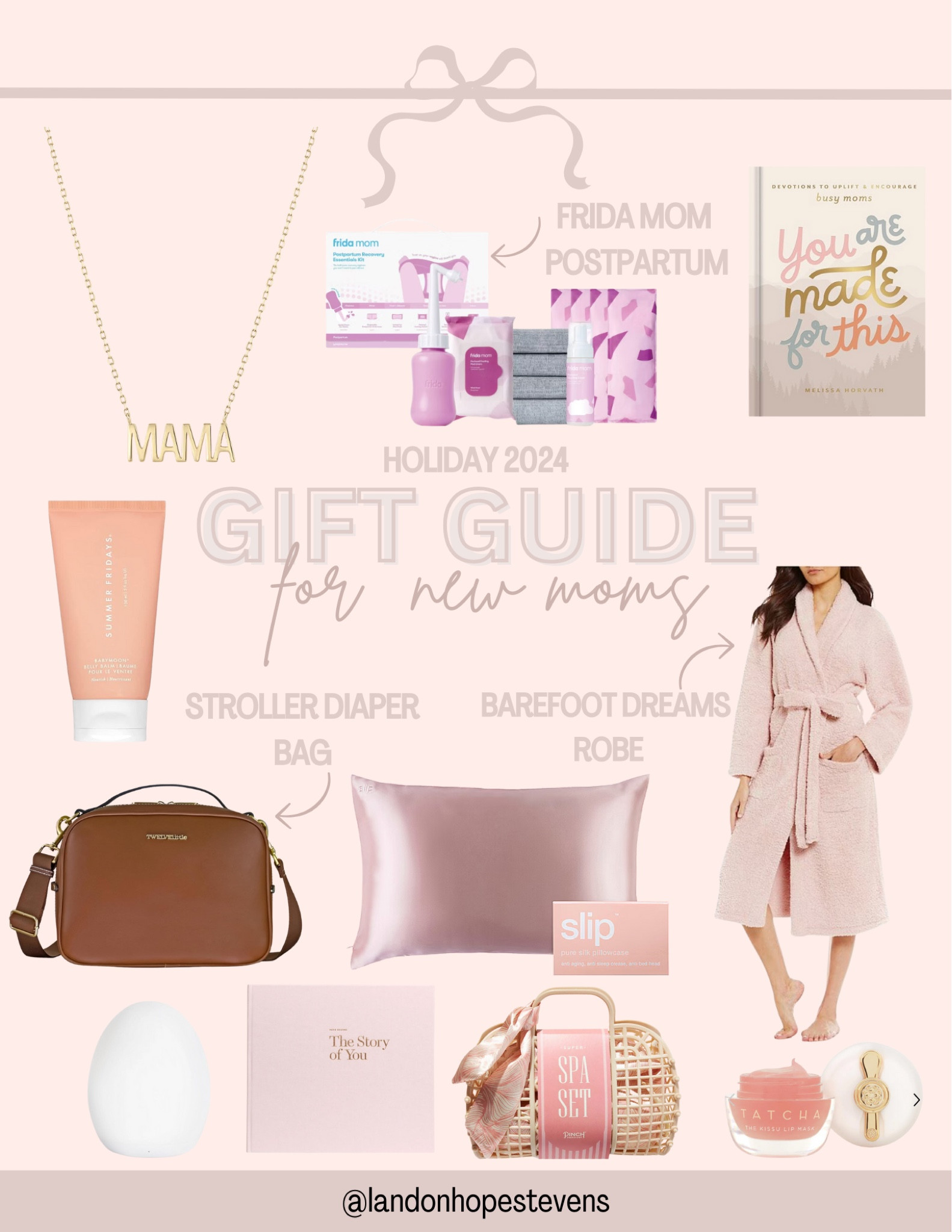 Gift ideas for the expecting or new mom! Time to spoil the mama in your life from a custom necklace to an at home spa kit! 

#LTKHoliday #LTKBump #LTKGiftGuide