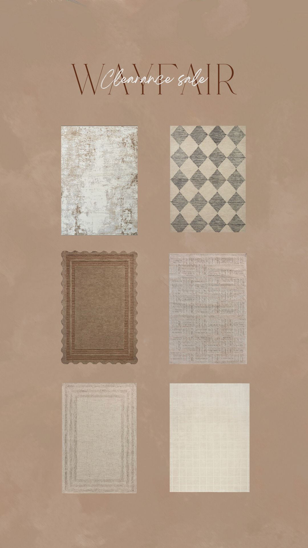 Wayfair Clearance sale : Area rug edition !! Save big on this 72 hour sale 

 #LTKHome #LTKSaleAlert