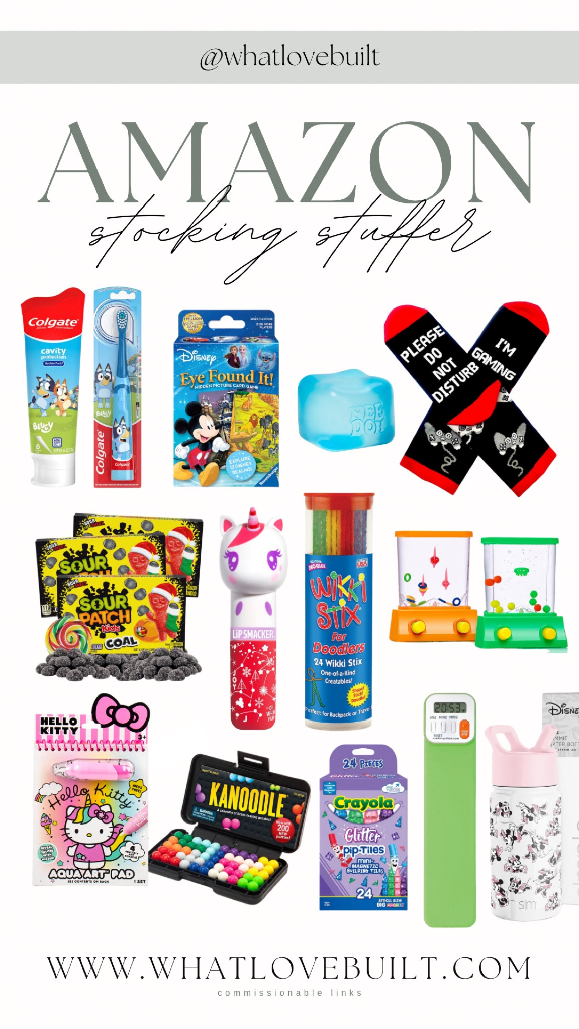 Amazon Stocking Stuffers 🎁

#amazon #stocking #stockingstuffer #gift #kids #christmas #holiday 

#LTKGiftGuide #LTKHoliday #LTKKids