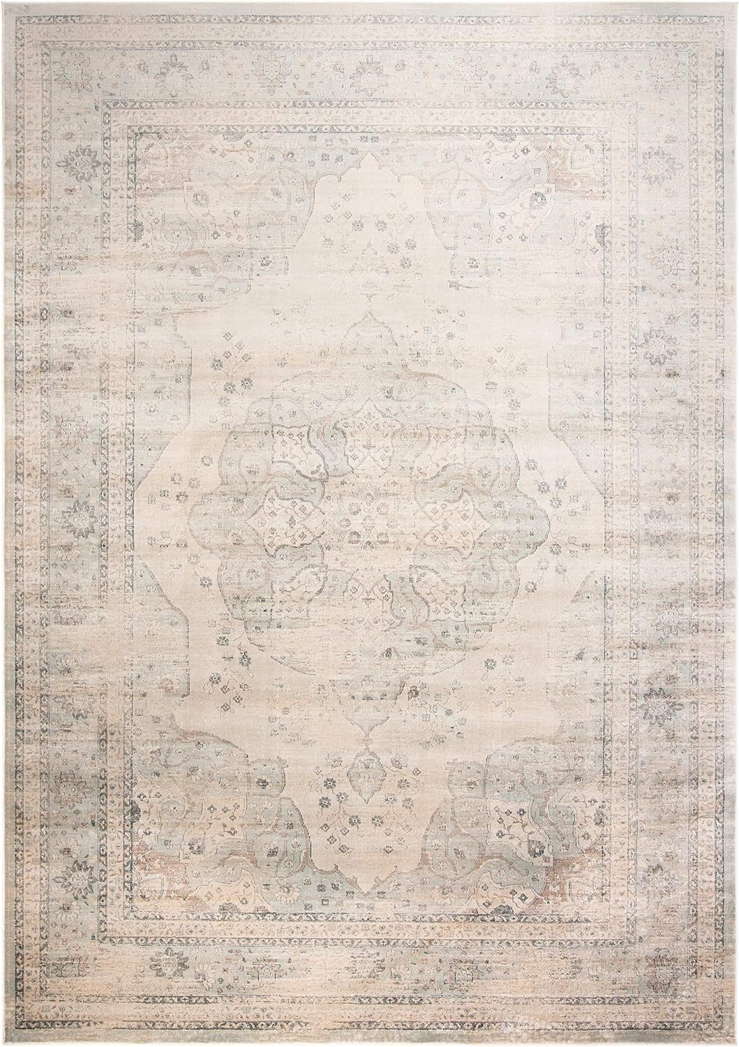 Safavieh Vintage Collection VTG158 Oriental Traditional Distressed Premium Viscose Area Rug, 6'7"... | Amazon (US)