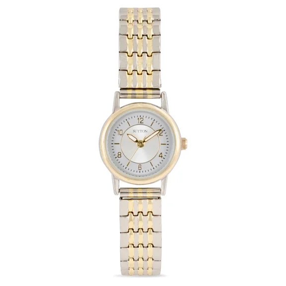 Time & Tru Women's Wrist Watch: Gold Tone Bracelet Watch (FMDOTT076) | Walmart (US)