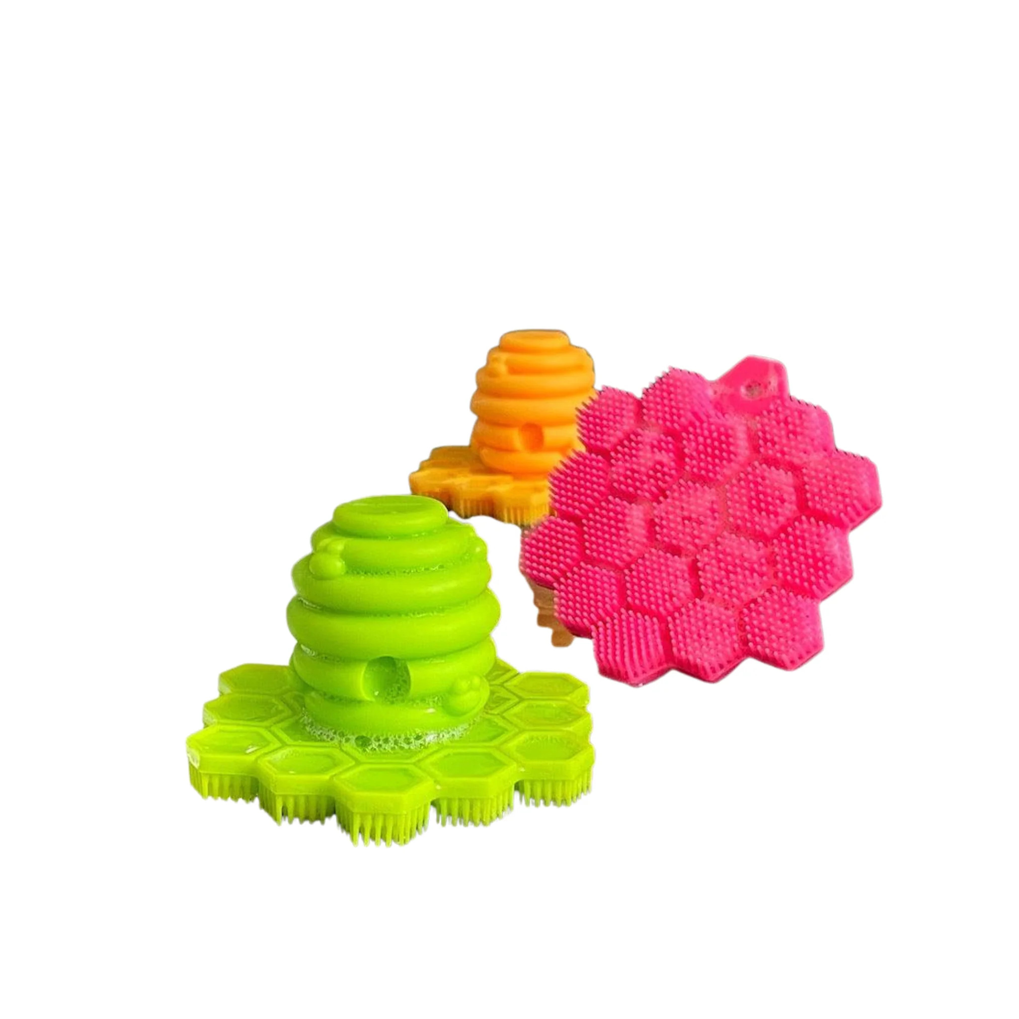 Silicone Bath ScruBEE for Baby's Delicate Skin, Scalp and Cradle Cap, | T is for Tame