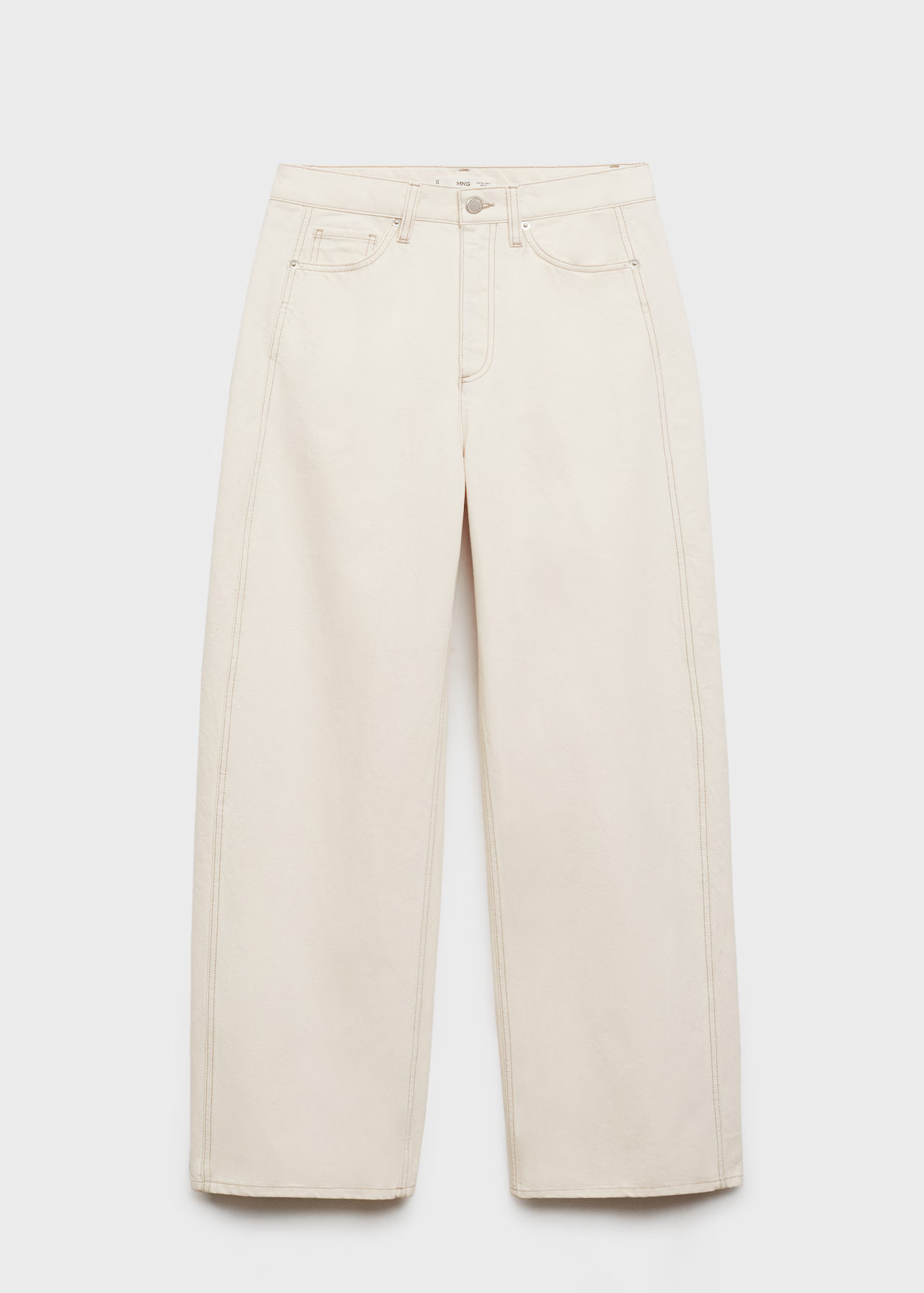 High-waist balloon jeans | MANGO (UK)