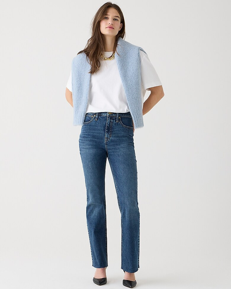Slim demi-boot jean in Agnes wash | J. Crew US