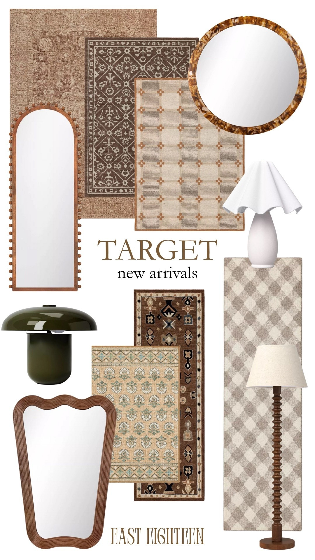 Target new arrival for Fall 🍂 
So many great home decor pieces - mirrors, rugs and lighting galore. 

#LTKFindsUnder100 #LTKHome #LTKSeasonal
