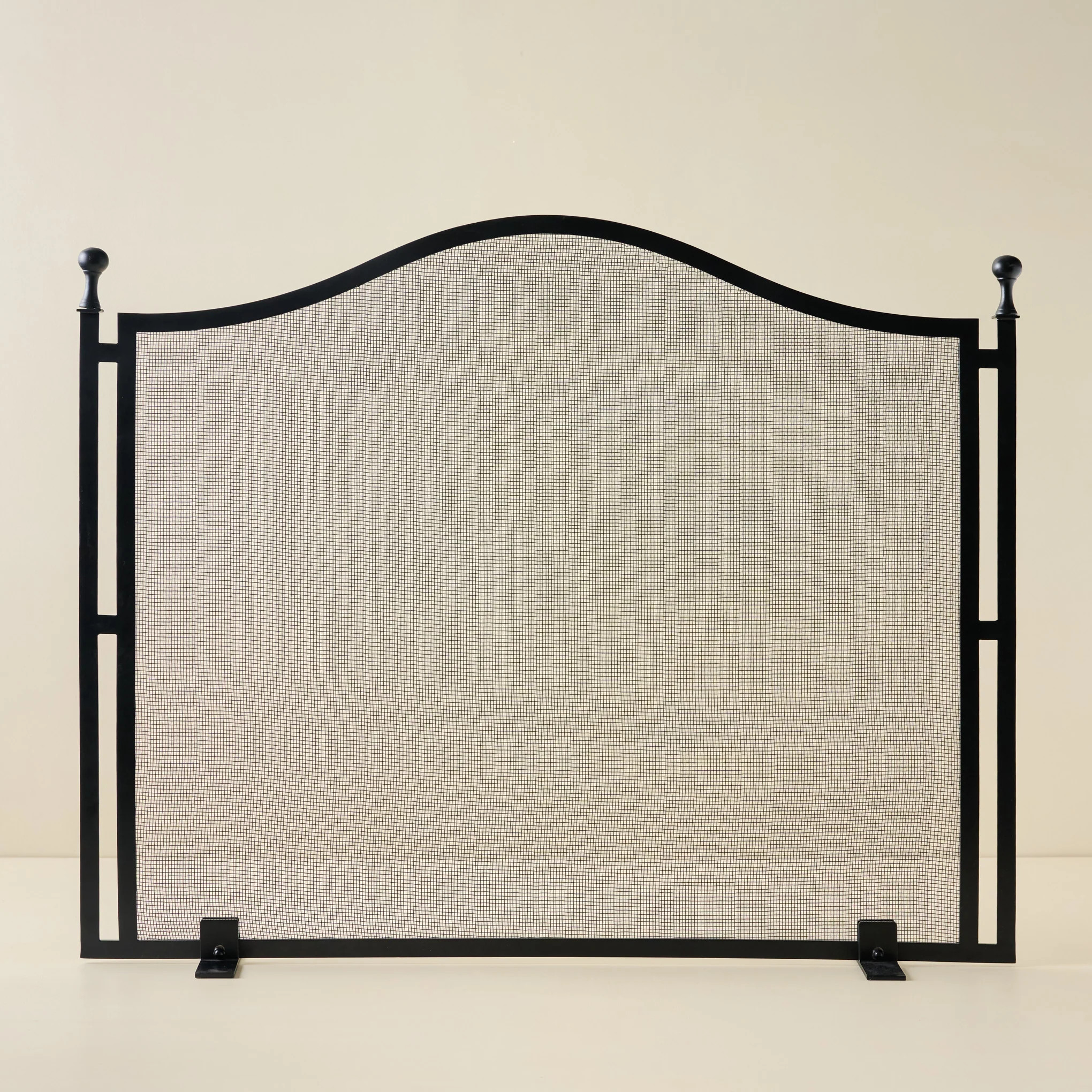 Shepherd Black Fireplace Screen | Magnolia