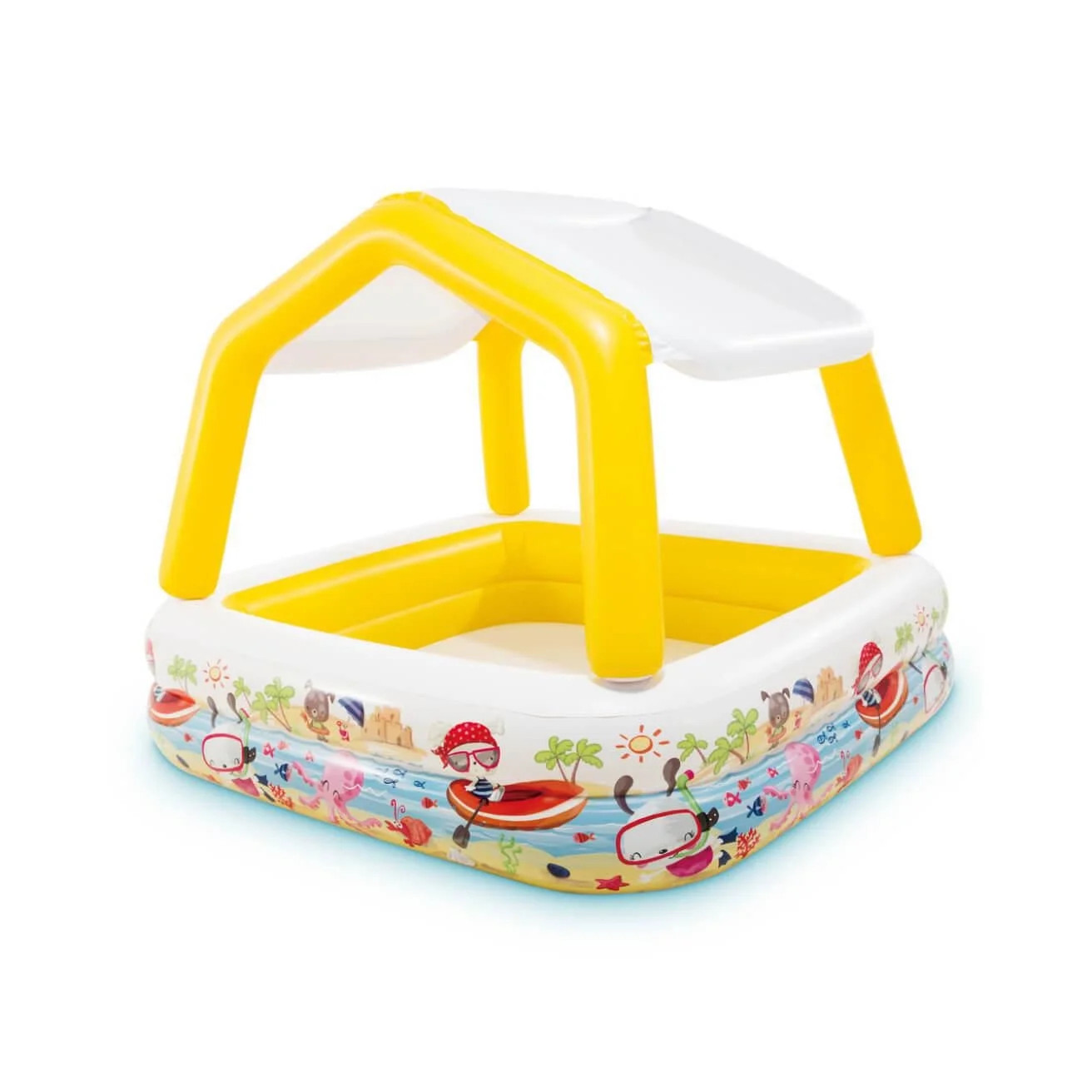 Intex Sun Shade Pool for Kids, Age 2+, Inflatable Pool with Removable Canopy | Walmart (CA)