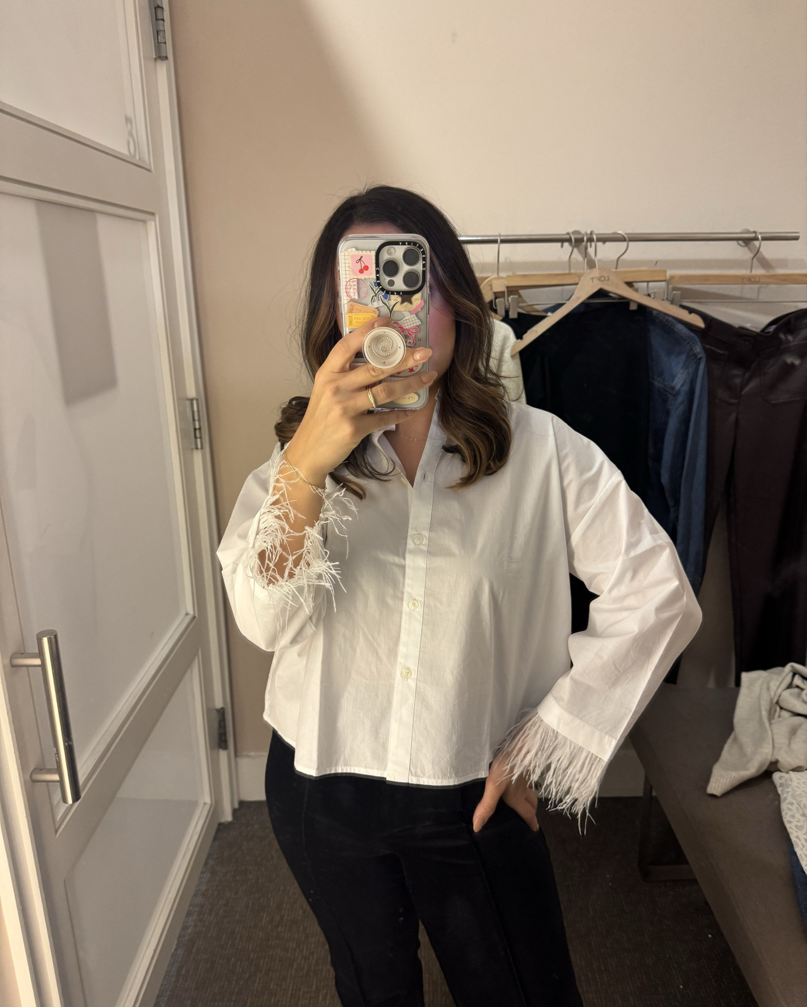 Medium top and size 6 velvet pants but needed a 4!

#LTKSaleAlert #LTKFindsUnder100