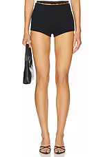 superdown Reese Hot Shorts in Black from Revolve.com | Revolve Clothing (Global)