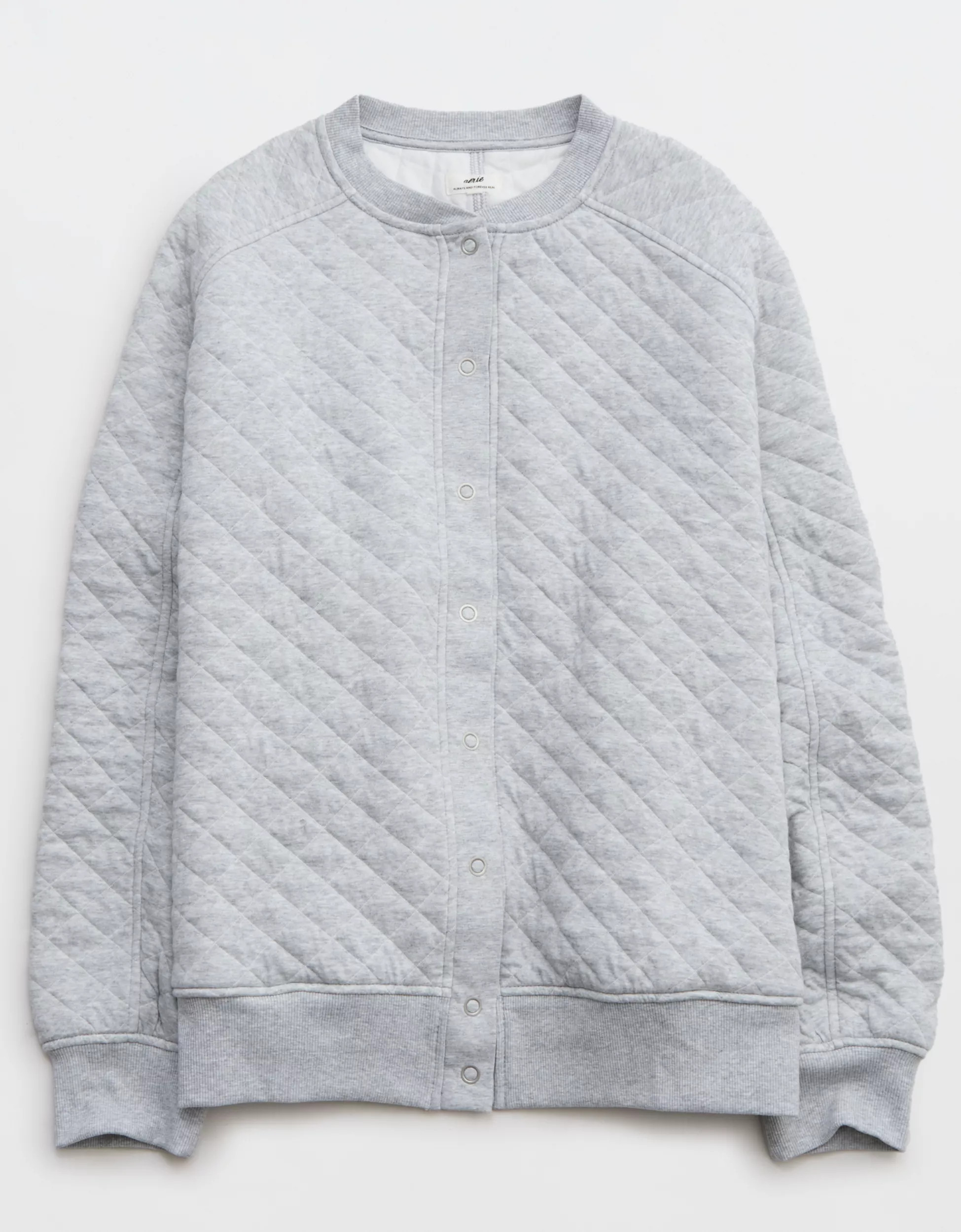 Aerie Quilted Cardi Bomber | Aerie