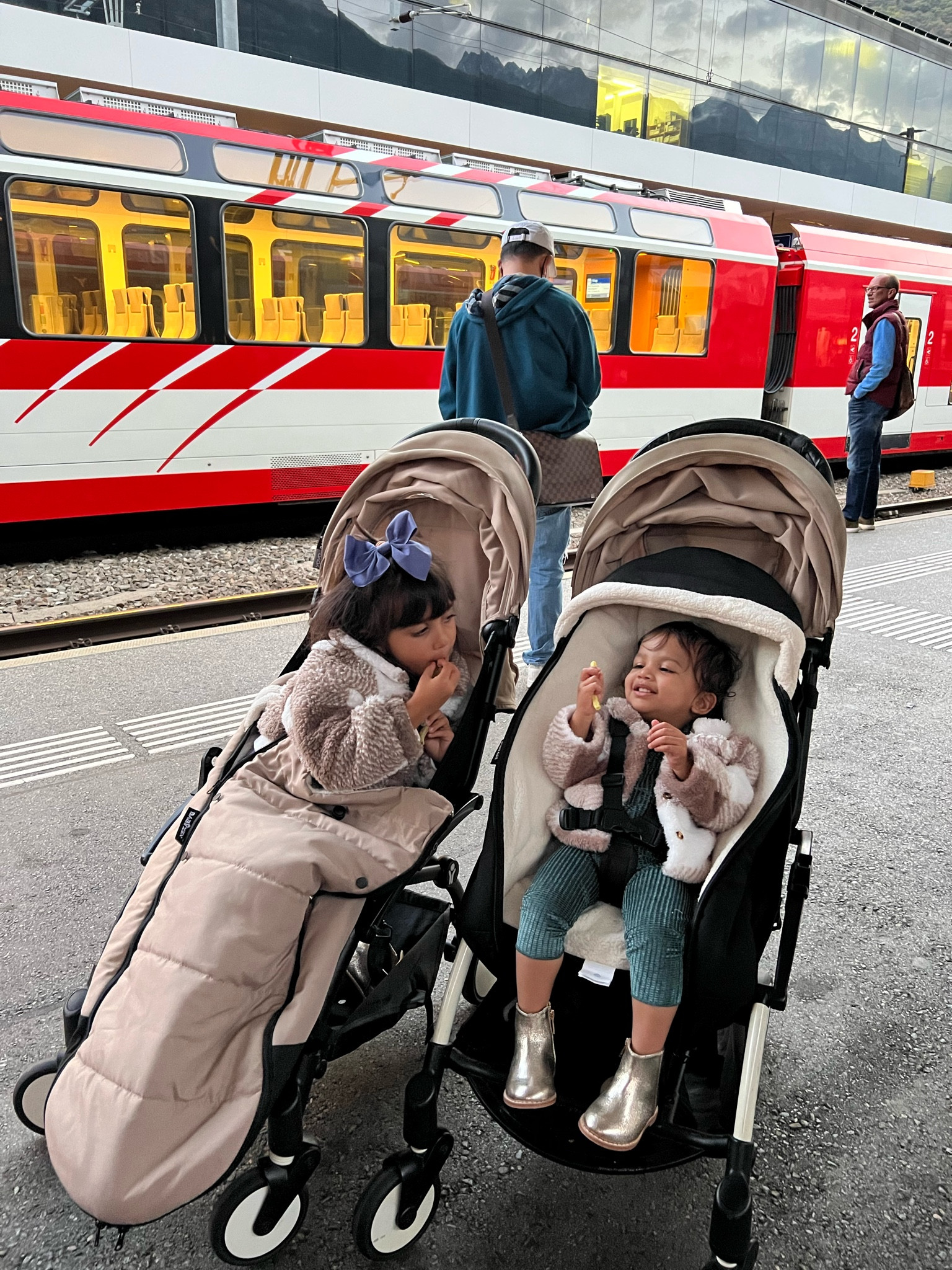 Travel stroller babyzen yo-yo with foot muff for winter 

#LTKtravel #LTKkids #LTKbaby