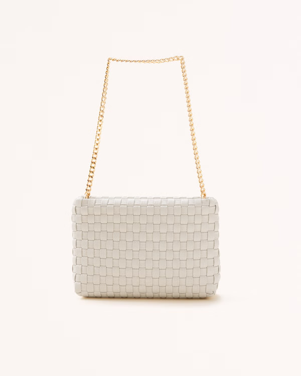 Mini Vegan Leather Chain Bag | Abercrombie & Fitch (UK)