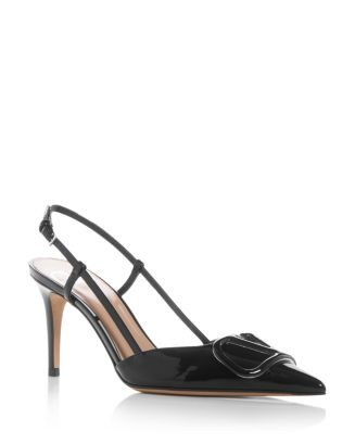 Valentino Garavani Women's VLogo Slingback Pumps | Bloomingdale's Shoes | Bloomingdale's (AU)