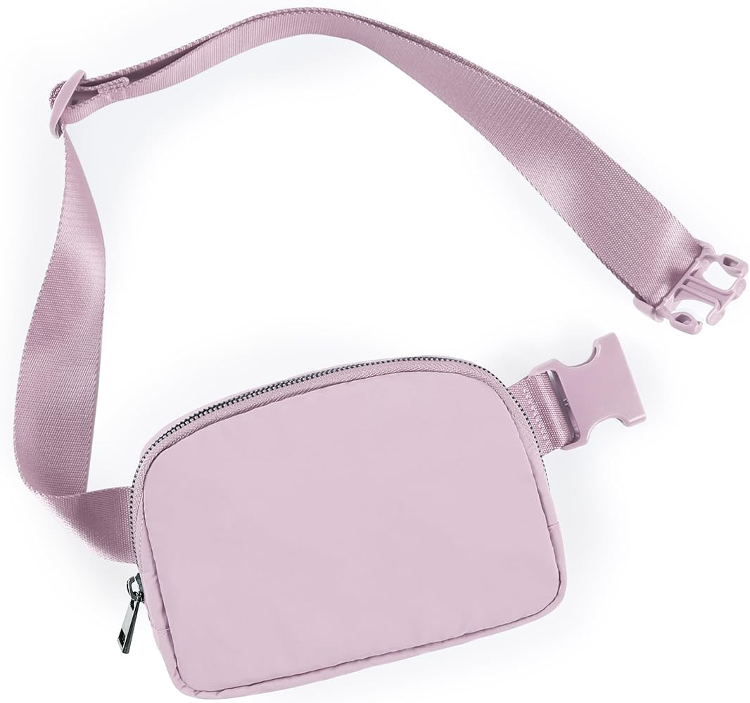 ODODOS Unisex Mini Belt Bag with Adjustable Strap Small Fanny Pack for Workout Running Traveling ... | Amazon (US)