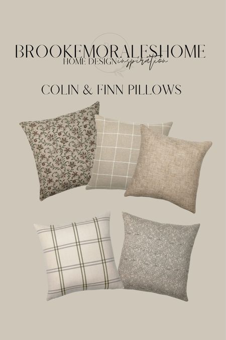My favorite pillow picks from @colinandfinn Their high quality pillow covers are so gorgeous! # ad 

#LTKhome #LTKSeasonal #LTKstyletip
