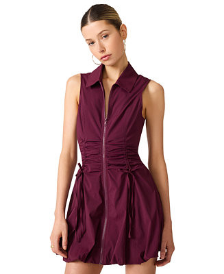 Women's Daisie Mini Zip-Front Dress | Macy's