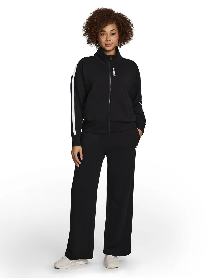 Reebok Women's Gym Class Wide Leg Pant with Pockets, Sizes XS-XXXL | Walmart (US)