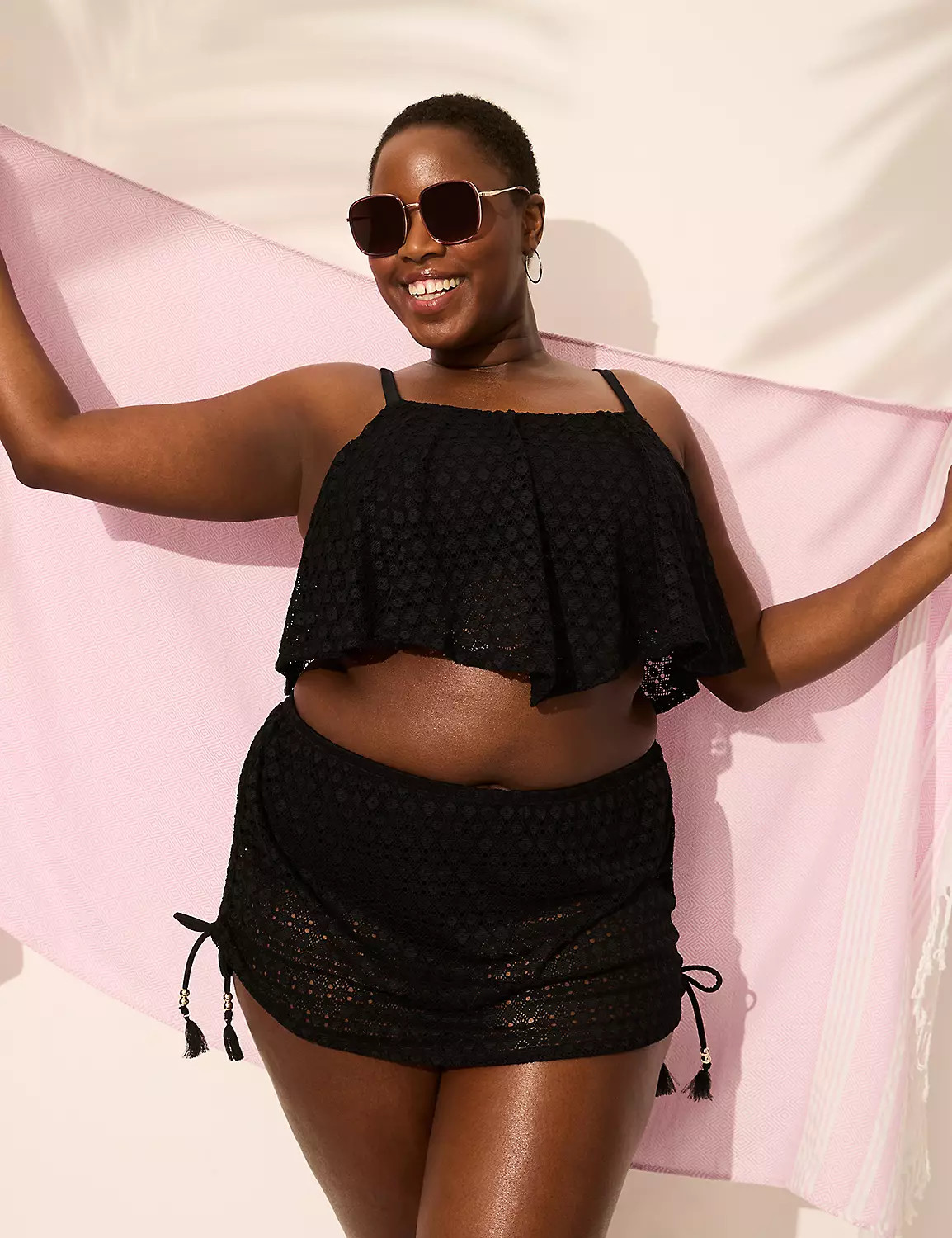 Crochet No-Wire Bikini Top | Lane Bryant (US)