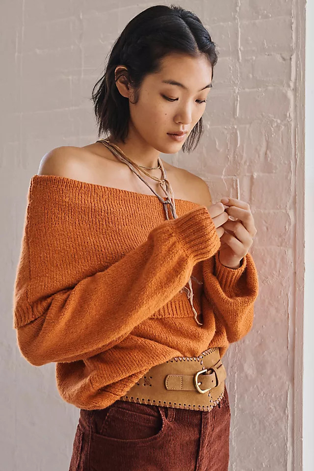 Slouchy Cowl Neck Sweater | Anthropologie (US)