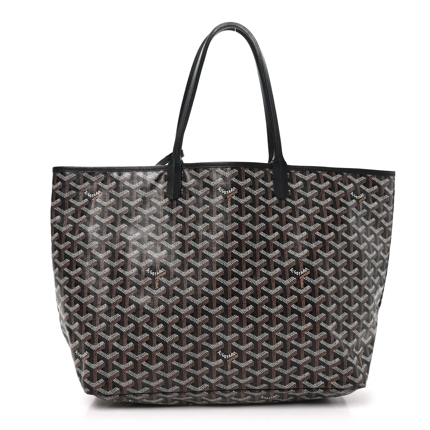 Goyard Goyardine Saint Louis PM Black 1986688 | FASHIONPHILE (US)