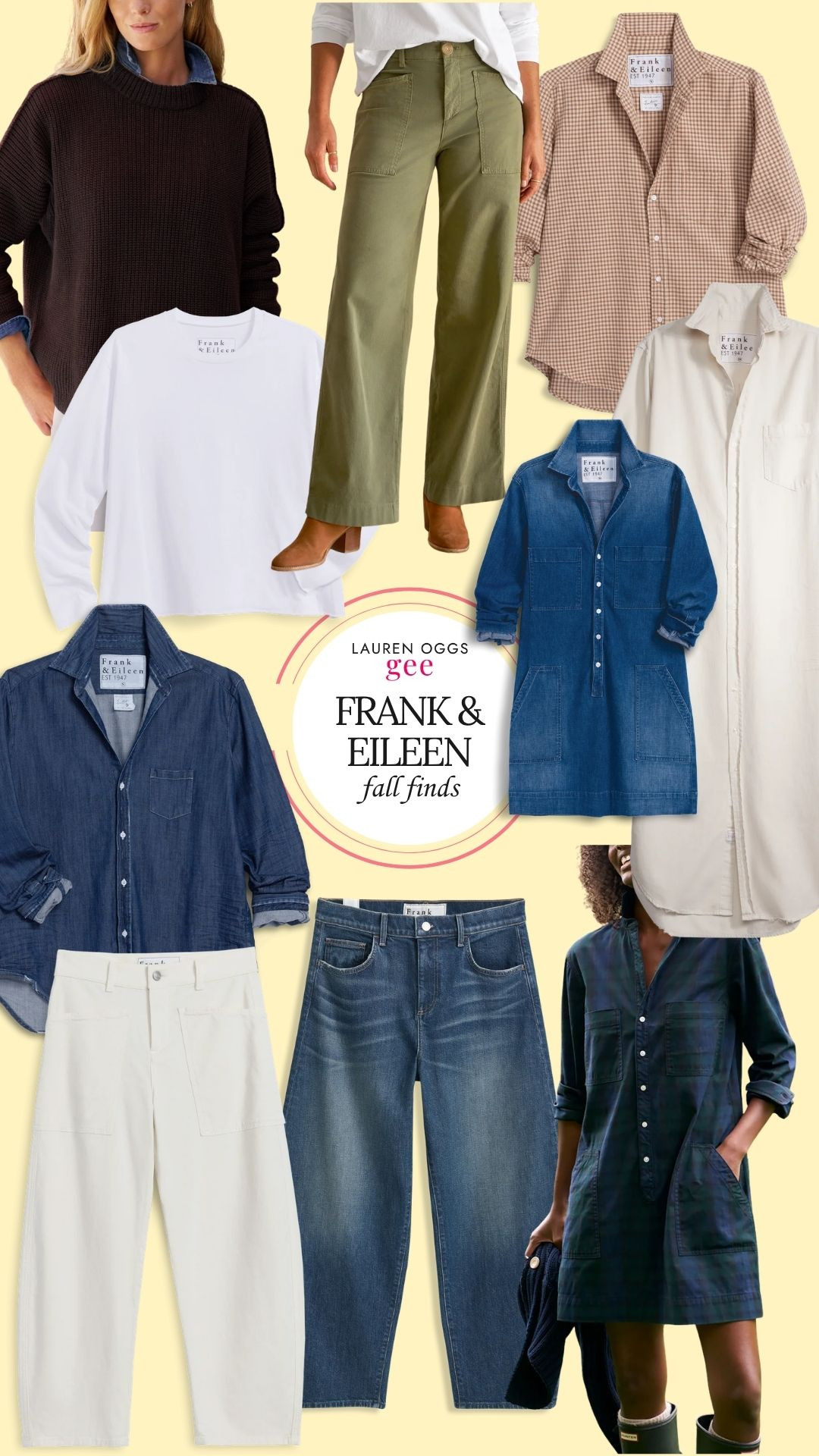I don’t share Frank & Eileen often because, yes, this is definitely more of a splurge brand, but when you’re looking for beautiful, timeless pieces that are made to last, it’s hard to beat the quality.

I rounded up some of my favorite Frank & Eileen fall finds that are perfect for building a classic fall capsule wardrobe. Think elevated basics, effortless layers, and pieces you’ll reach for season after season. 🤍 

 #LTKootd #LTKSeasonal #LTKOver40