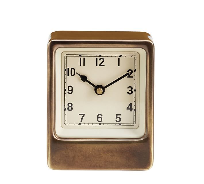 Anton Brass Clocks | Pottery Barn (US)