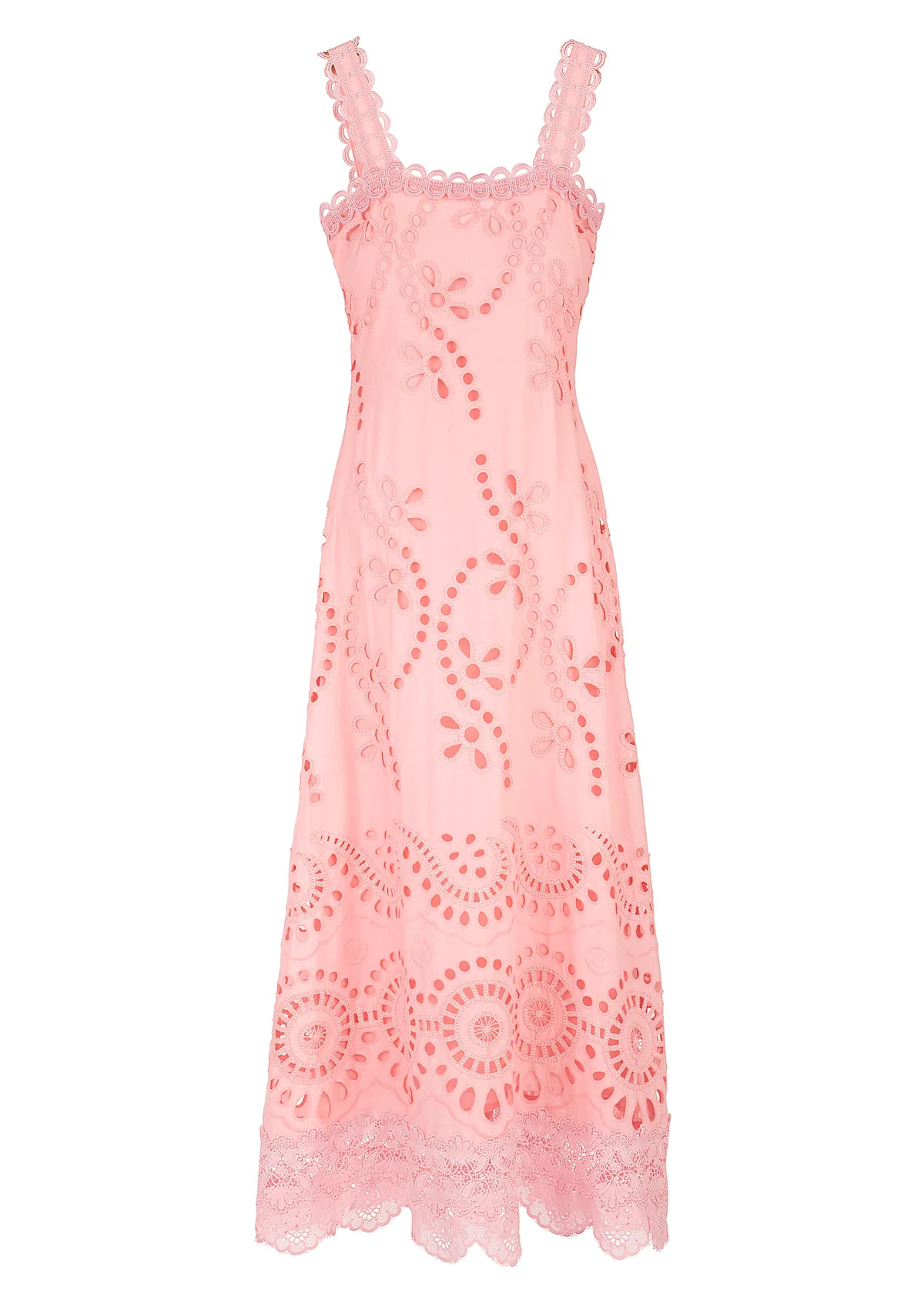 Le Bouquet Maxi Dress in Pink | Over The Moon