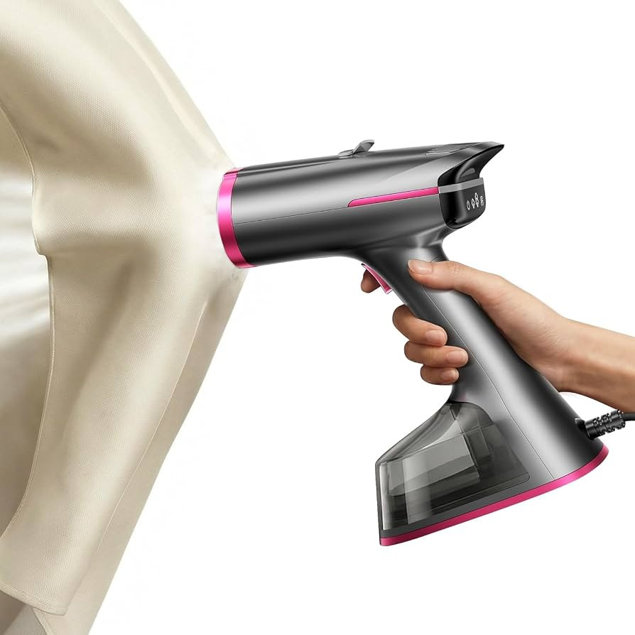 DRFLASH Vacuum Steamer for Clothes, 2 in 1 Handheld Steam Iron with Suction | Amazon (US)