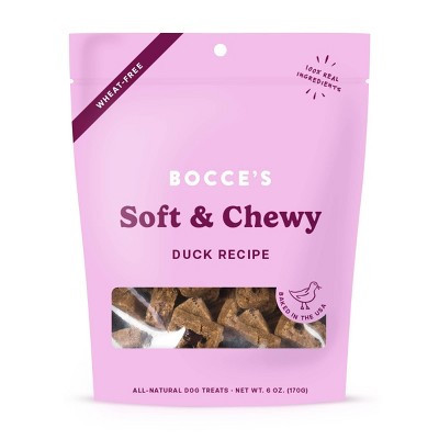 Bocce's Bakery Duck Basic Soft and Chewy Dog Treats - 6oz | Target