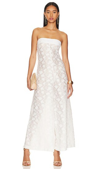 Billie Jumpsuit in White | Revolve Clothing (Global)