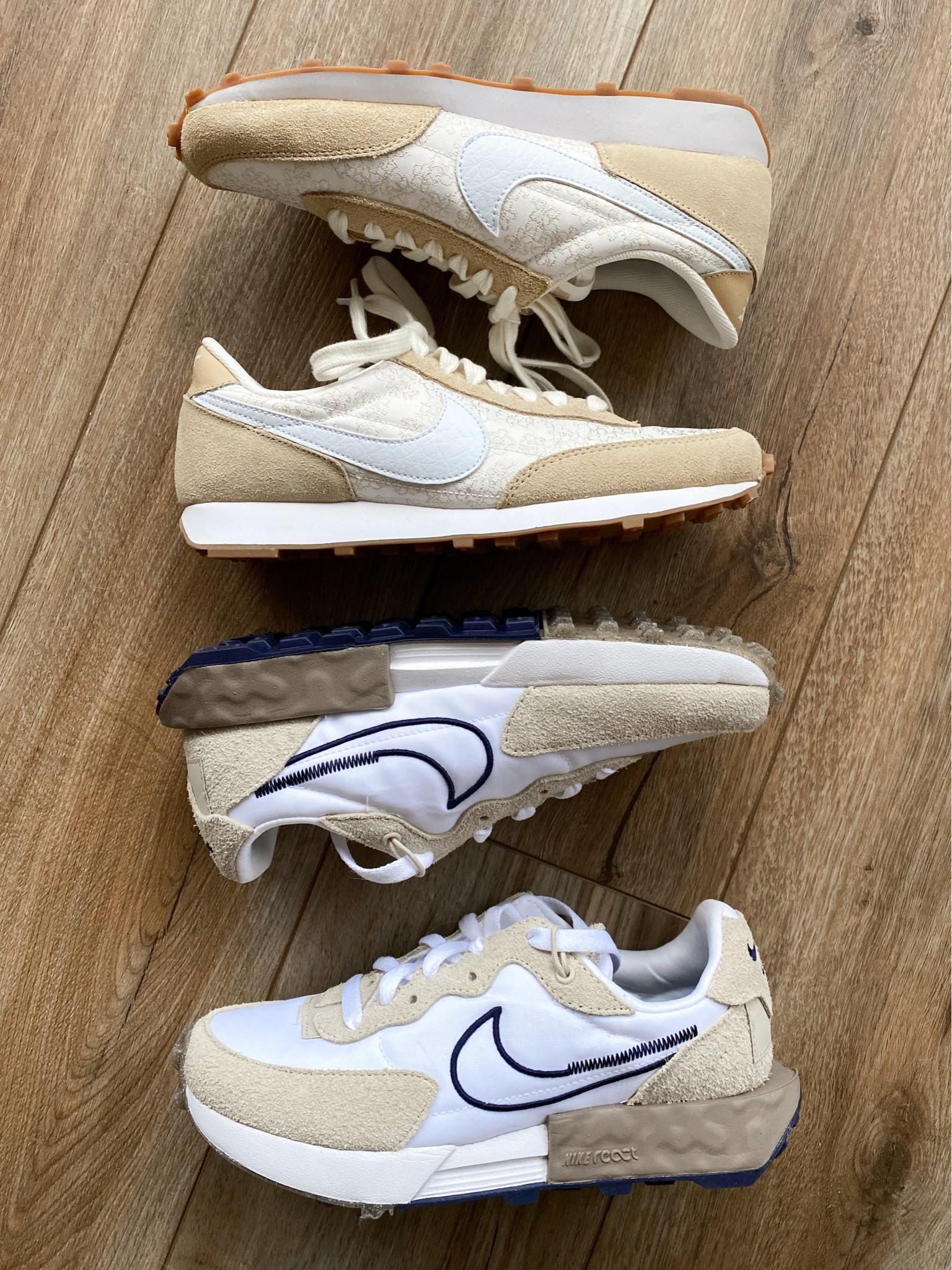 Neutral sneakers. Neutral Nike. Nike shoes. 

#LTKshoecrush #LTKSeasonal #LTKfit