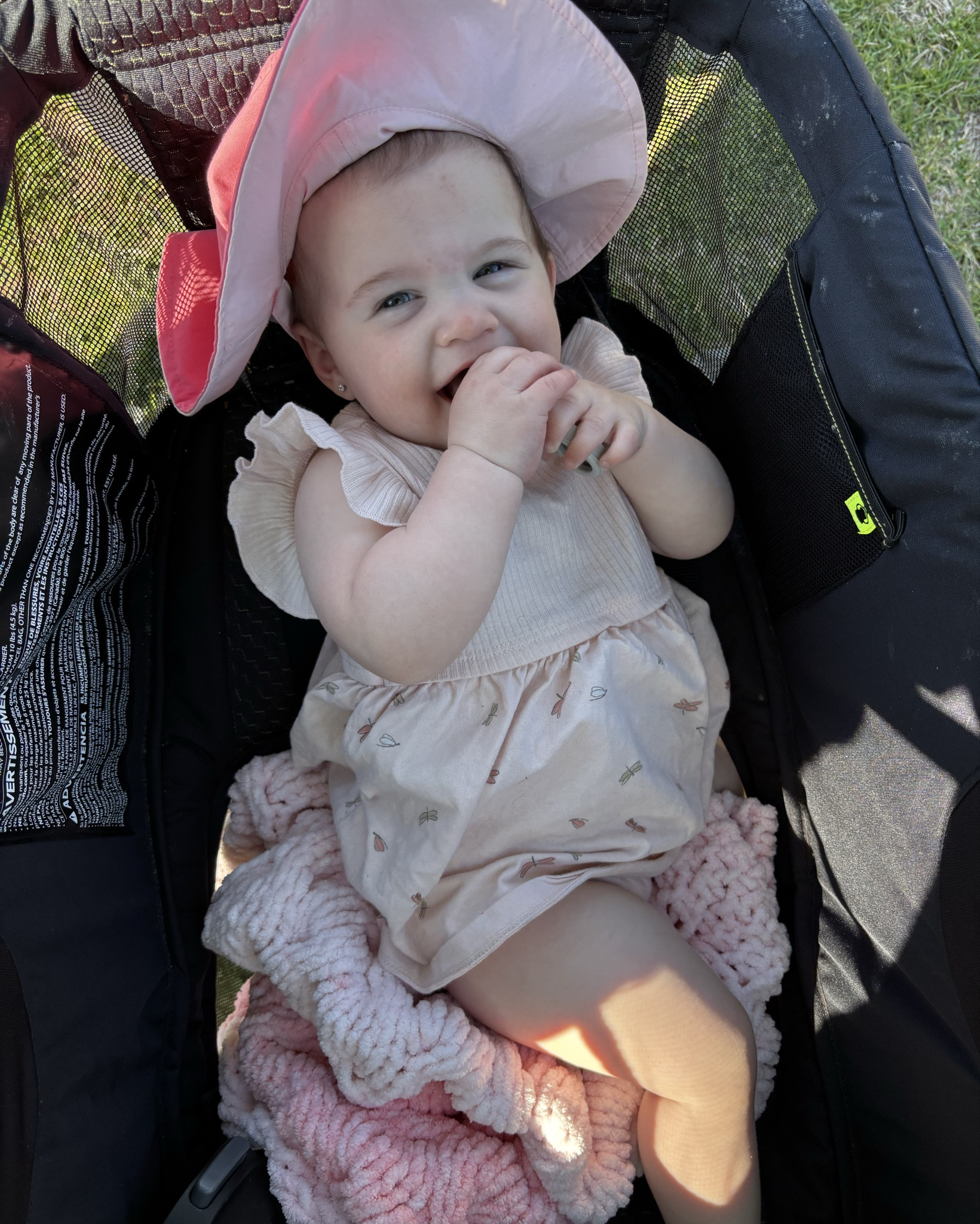 We popped the tray out and let Lana lay while her big brother played at the field .. I’m telling you this stroller is the BEST thing everrrr 

#LTKFamily #LTKBaby #LTKKids