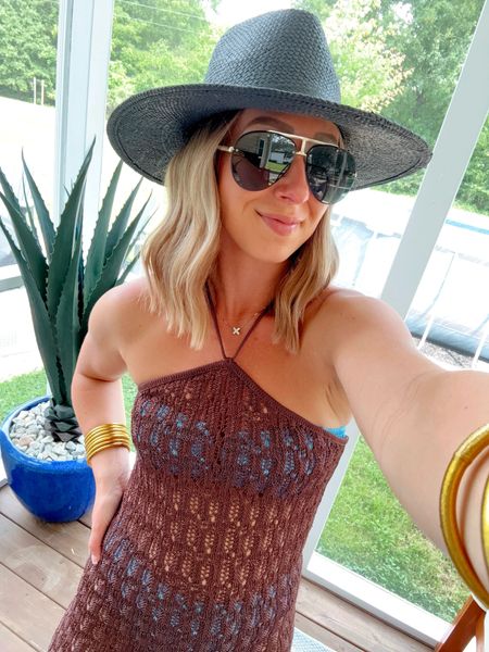 Happy Sunday Friends! 🥥🍹This crochet dress is literally a Summer dream and only $42!!☀️ Also grabbed this hat I’ve been eyeing for a while and it’s finally 30% off! 🫶🏻 (Both are selling fast) You can shop everything via the link in my bio > Shop my Reels/IG Posts ➡️

Target, crochet dress, swim coverup, banana republic, hats, straw hat, summer outfits 

#LTKSaleAlert #LTKSwim #LTKFindsUnder100
