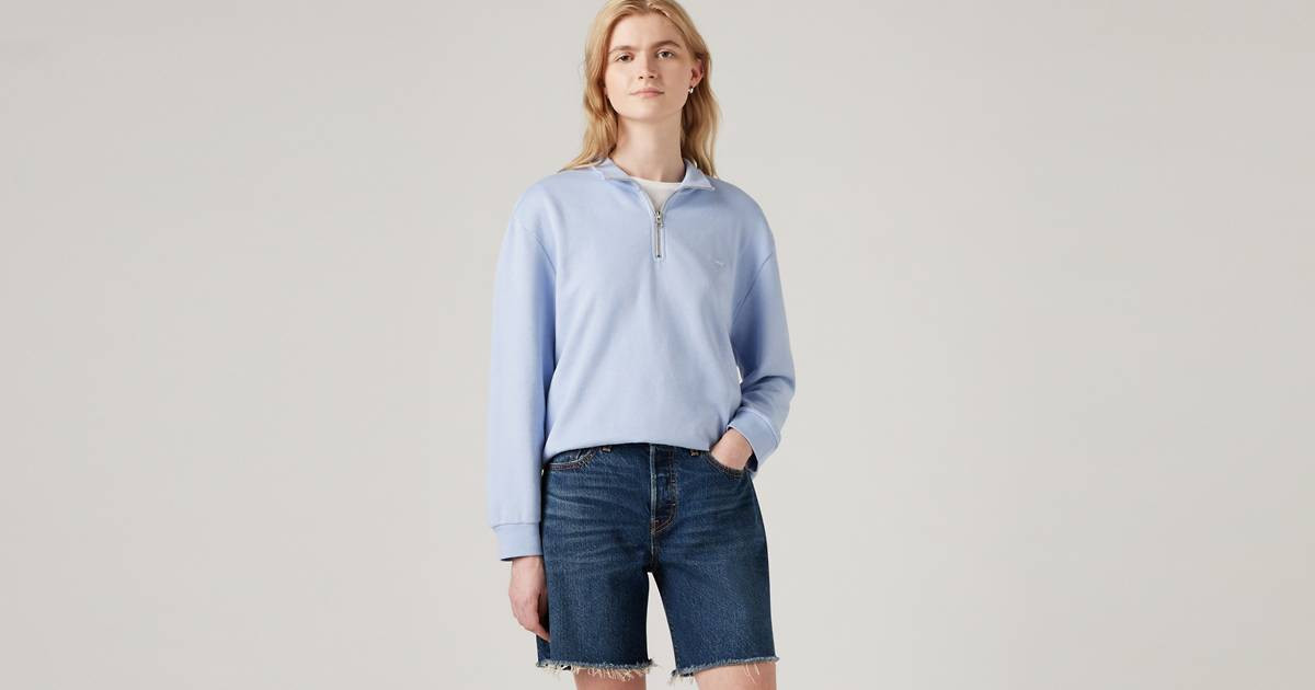 Everyday Quarter Sweatshirt Med Dragkedja | Levi's EU