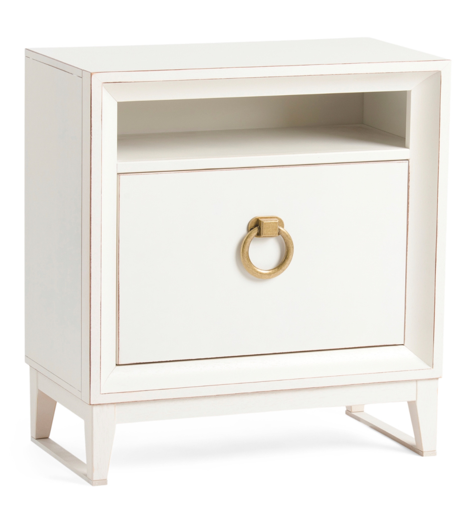 Elegance meets craftsmanship: This white and gold nightstand, proudly made in Italy, adds a touch of luxury to your bedroom. 

#LTKover40 #LTKGiftGuide #LTKhome