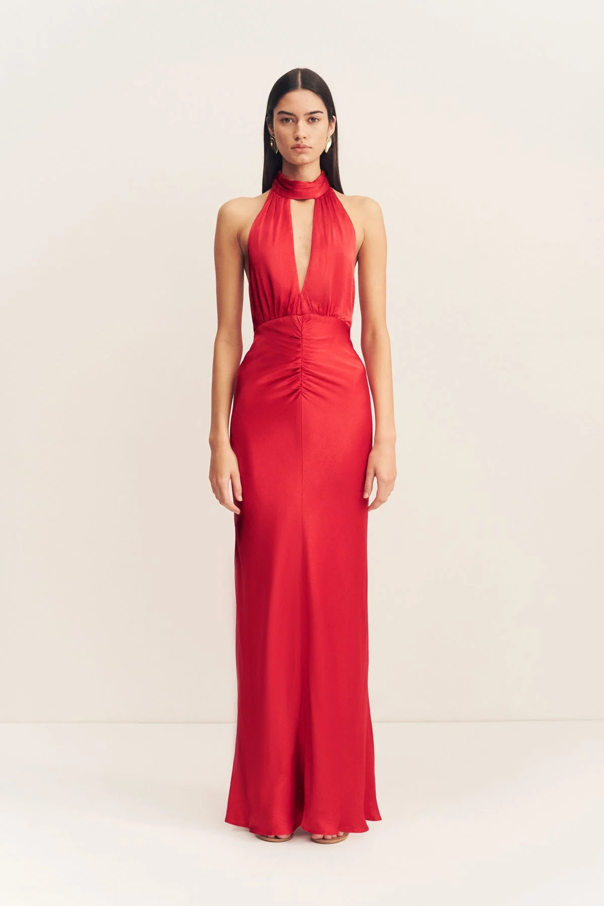 Tatum Halter Neck Maxi Dress | Grenadine | Dresses | Shona Joy | Shona Joy