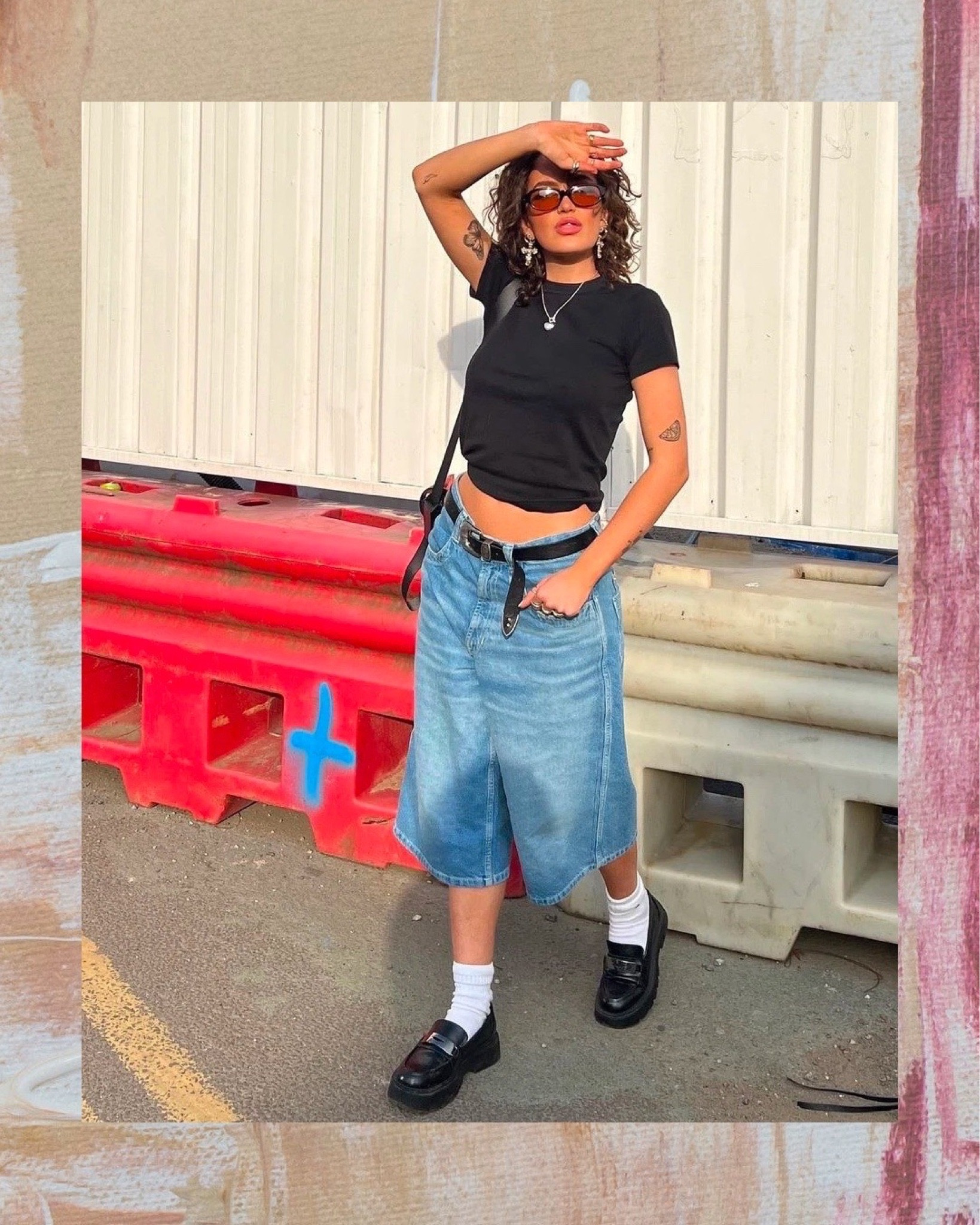 We’re Obsessed With Ultra Long Bermuda Shorts - While shorts are a summer essential, get ready to be wowed by ultra long bermuda shorts. These denim bottoms go beyond thigh grazing cutoffs for a unique twist on classic warm-weather style. To style them like a fashion It girl, keep it simple by pairing them with a cropped tee and a minimal leather belt.

#LTKstyletip #LTKFind #LTKSeasonal