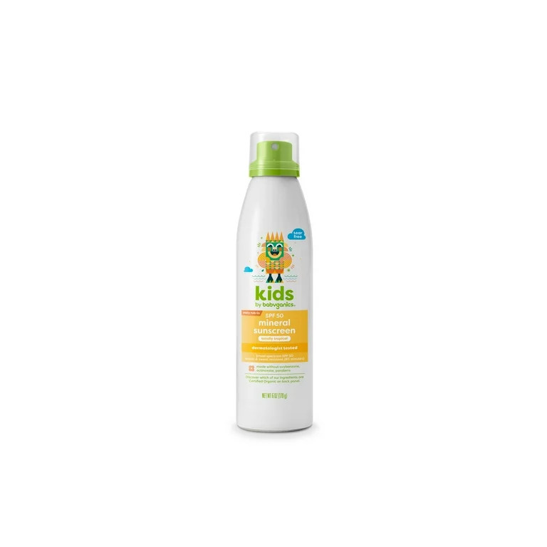 babyganics bkids sunscreen continuous spray SPF 50 6oz totally tropical scent | Walmart (US)
