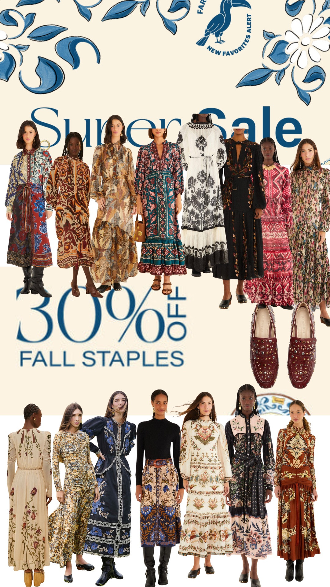 Farm Rio midi and maxi dresses at 30% off! Farm Rio dresses are so fun and different  - known for their eclectic prints and bohemian styles they are by far one of my favorite brands! 

#LTKWedding #LTKSaleAlert #LTKCyberWeek