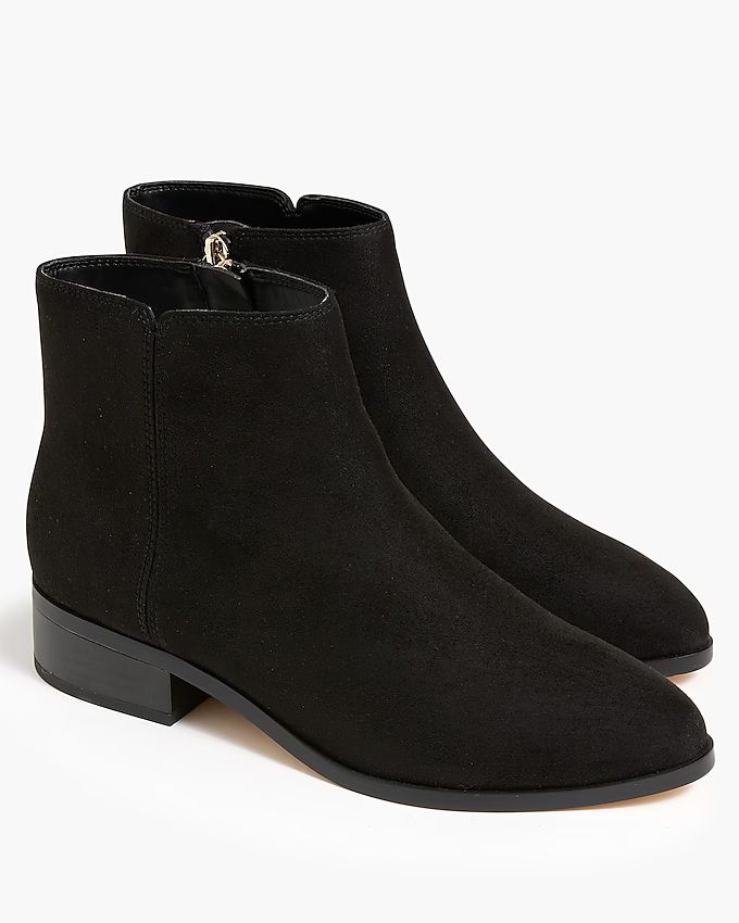 Sueded ankle boots | J.Crew Factory