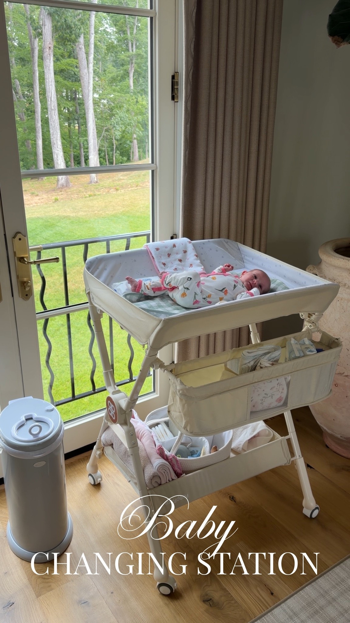 Favorite Amazon changing station 🎀

#LTKHome #LTKmomlife #LTKBaby