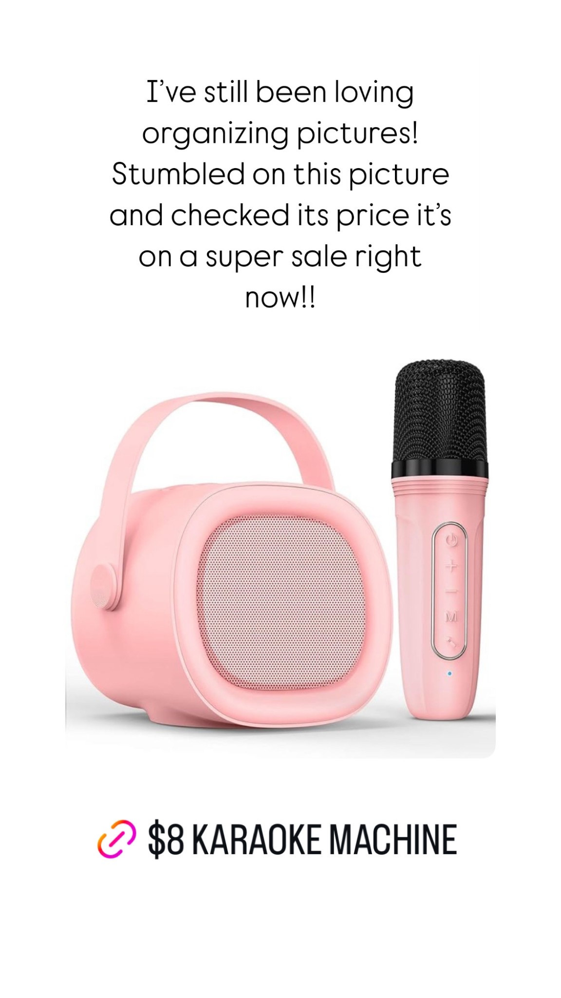 My girls favorite karaoke machine on a great sale now! 🎤 

#LTKFamily #LTKSaleAlert #LTKKids