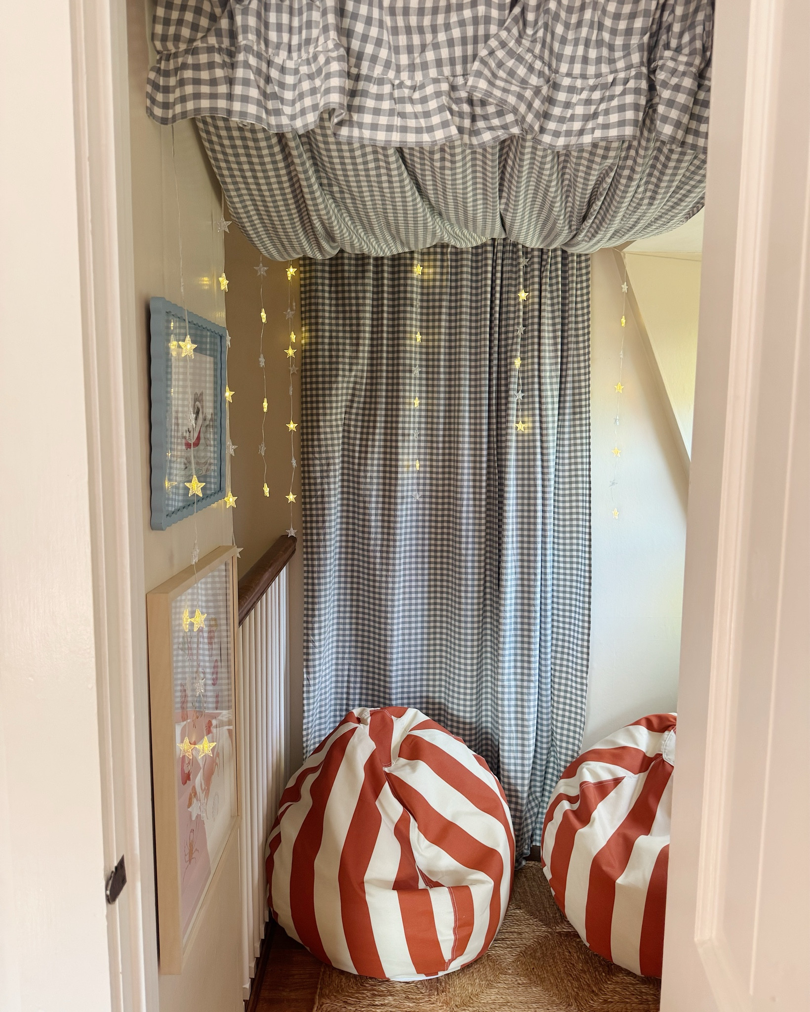 the kids secret nook above the stairs ✨

#LTKKids #LTKFamily #LTKHome