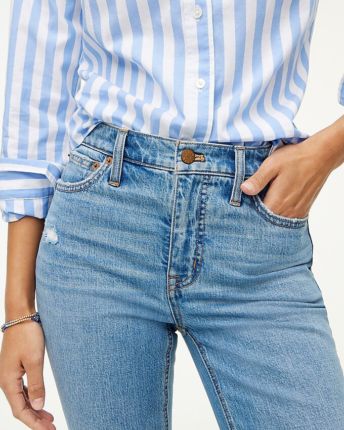 Flare crop jean in all-day stretch | J.Crew Factory