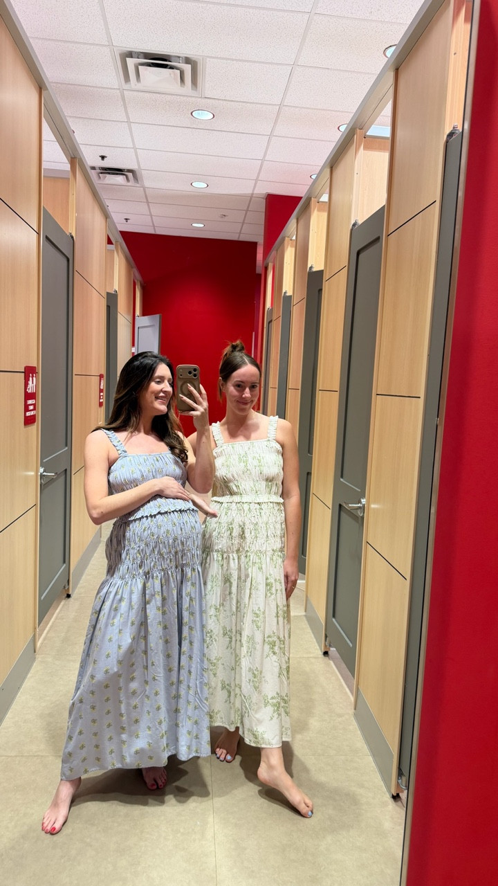 Smocked maxi dress from Targett

#LTKootd #LTKBump