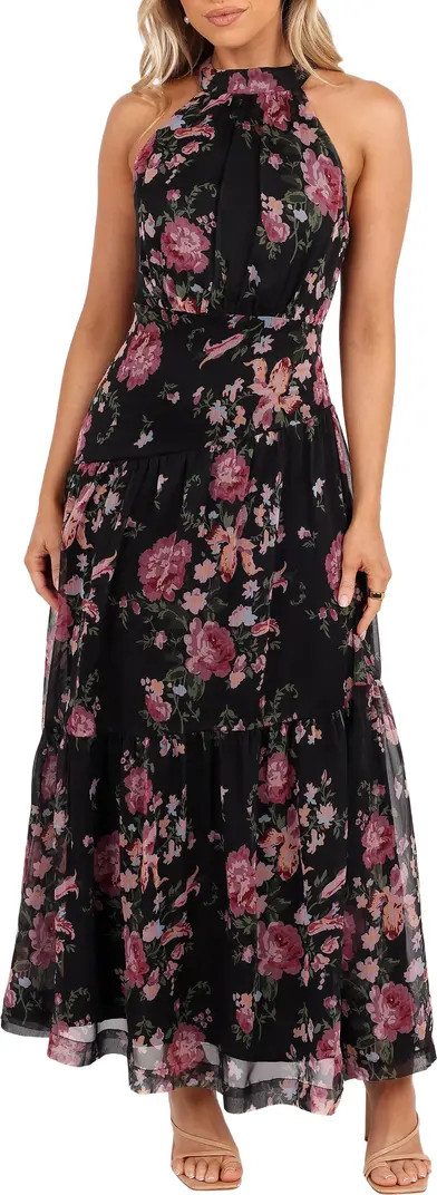 Petal & Pup Eden Floral Halter Maxi Dress | Nordstrom | Nordstrom