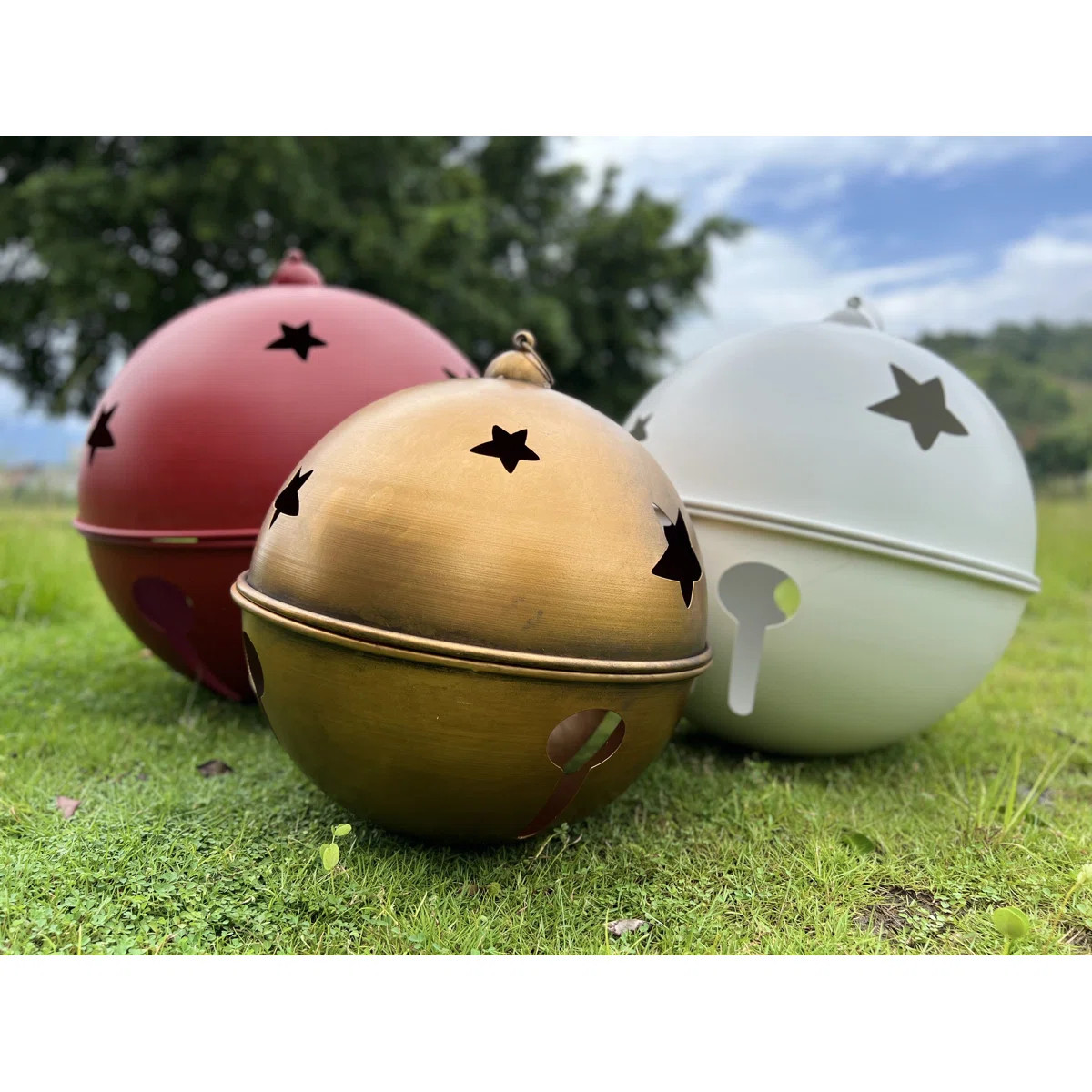 Jingle Bell Decorative Accent (Set of 3) | Wayfair North America